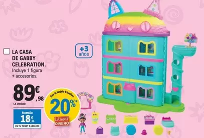 Oferta de La Casa De Gabby Celebration por 89,98€ en E.Leclerc