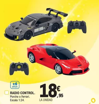 Oferta de  Radio Control por 18,95€ en E.Leclerc