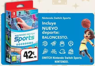 Oferta de Nintendo SWITCH - Sports por 42,9€ en E.Leclerc