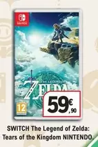 Oferta de Nintendo SWITCH - The Legend Of Zelda: Tears Of The Kingdom por 59,9€ en E.Leclerc