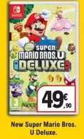 Oferta de Nintendo SWITCH - New Super Mario Bros. U Deluxe  por 49,9€ en E.Leclerc