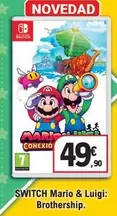 Oferta de Nintendo SWITCH - Mario & Luigi: Brothership por 49,9€ en E.Leclerc