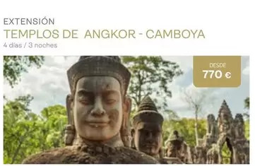 Oferta de Camboya por 770€ en Tui Travel PLC