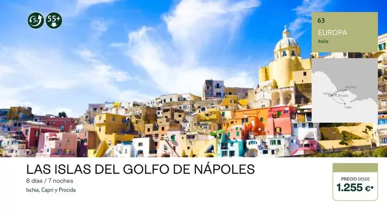 Oferta de Capri - vinos de Italia por 1255€ en Tui Travel PLC