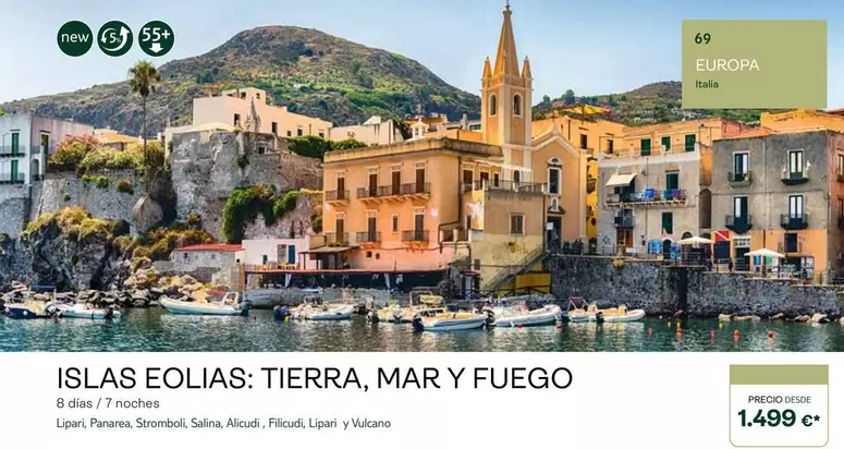 Oferta de Lipari - viajes a Sicilia por 1499€ en Tui Travel PLC