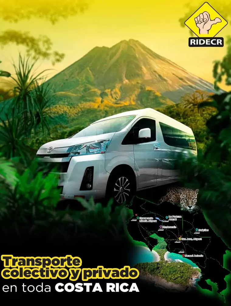 Oferta de Costa -  Rica - Transporte Colecito Y Privado En Toda en Tui Travel PLC