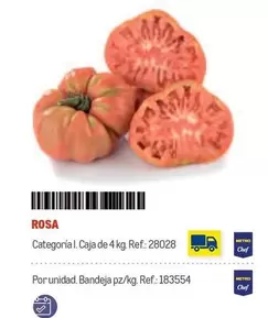 Oferta de Chef - Rosa en Makro