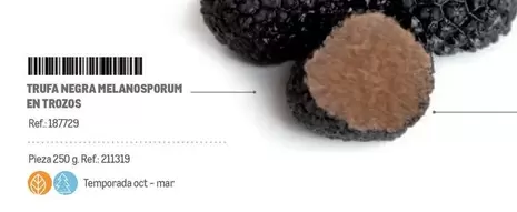 Oferta de Trufa MECRA MELANOSPORUM EN TROZOS en Makro