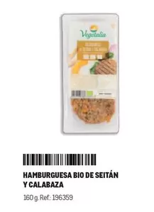 Oferta de Vegetalia - Hamburguesa Bio De Seitán Y Calabaza en Makro