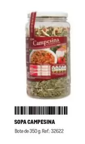 Oferta de Sopa Campesina en Makro