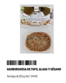 Oferta de Hamburguesa De Tofu, Algas Y Sesamo en Makro