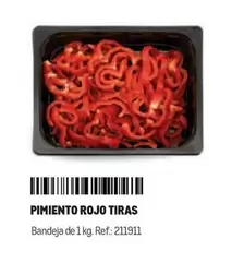 Oferta de Pimiento Rojo Tiras en Makro