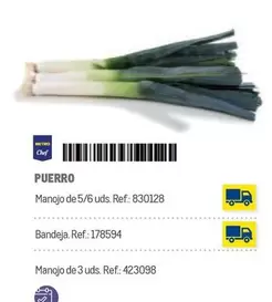 Oferta de Chef - Metro  - Puerro en Makro