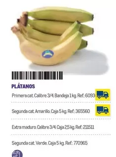 Oferta de Platanos en Makro