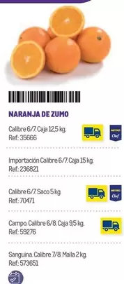 Oferta de Chef - Naranja De Zumo en Makro