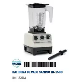 Oferta de Sammic - Batidora De Vaso Tb-1500 en Makro