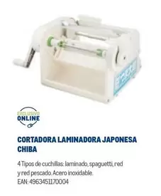 Oferta de Cortadora Laminadora Japonesa Chiba en Makro