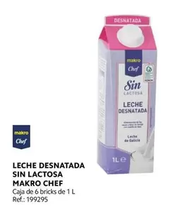 Oferta de Makro - Leche Desnatada Sin Lactosa en Makro