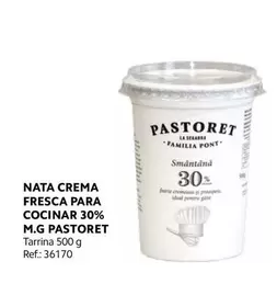 Oferta de Pastoret - Nata Crema Fresca Para Cocinar 30% M.g en Makro