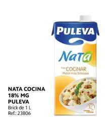 Oferta de Puleva - Nata Cocina 18% Mg en Makro