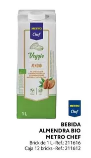 Oferta de Chef - Metro  - Bebida Almendra Bio en Makro