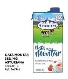 Oferta de La Asturiana - Nata Montar en Makro