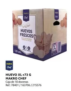 Oferta de Makro - Huevo Xl +73 G en Makro