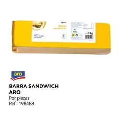 Oferta de Aro - Barra Sandwich en Makro