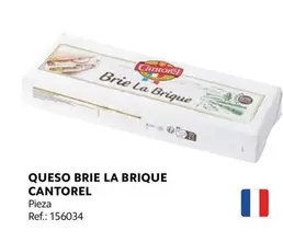 Oferta de Cantorel - Queso Brie La Brique en Makro