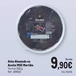 Oferta de Martiko - Atun Ahumado En Aceite Msc por 9,9€ en Makro