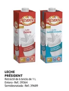 Oferta de Président - Leche en Makro