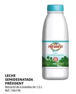 Oferta de Président - Leche Semidesnatada en Makro