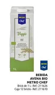 Oferta de Chef - Metro  - Bebida Avena Bio en Makro