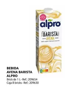 Oferta de Alpro - Bebida Avena Barista en Makro