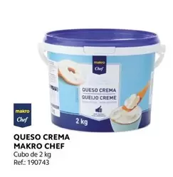 Oferta de Makro - Makro Chef Queso Crema en Makro