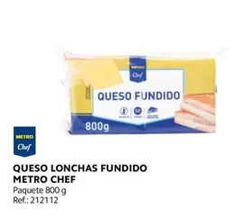 Oferta de Chef - Metro  - Queso Lonchas Fundido en Makro