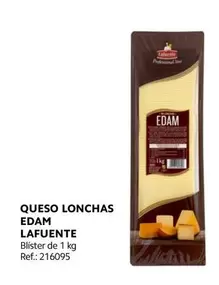 Oferta de Lafuente - Queso Lonchas Edam en Makro