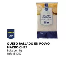 Oferta de Makro - Queso Rallado En Polvo en Makro