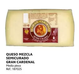 Oferta de El gran cardenal - Queso Mezcla Semicurado en Makro