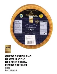 Oferta de Premium - Metro  - Queso De Oveja Viejo De Leche Cruda en Makro