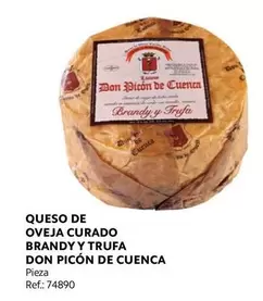 Oferta de Don picón - Queso De Oveja Curado Brandy Y Trufa en Makro