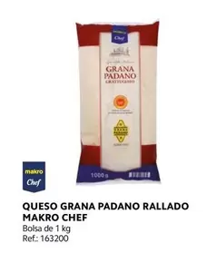 Oferta de Makro - Queso Grana Padano Rallado en Makro