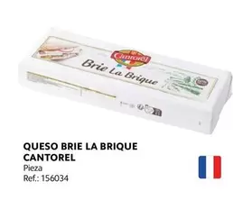 Oferta de Cantorel - Queso Brie La Brique en Makro