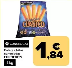 Oferta de Eurofrits - Patatas Fritas Congeladas por 1,84€ en Supeco