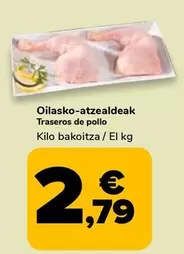 Oferta de Traseros De Pollo por 2,79€ en Supeco