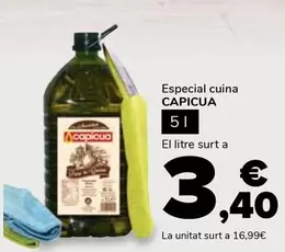 Oferta de Capicua - Especial Cuina por 3,4€ en Supeco