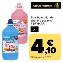 Oferta de Terymar - Suavitzant Flor De Cirerez O Oceanic por 4,1€ en Supeco