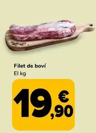 Oferta de Filet De Bovi por 19,9€ en Supeco