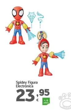 Oferta de Spidey - Figura Electrónica  por 23,95€ en HiperDino