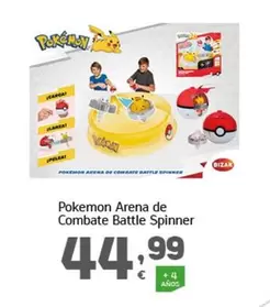 Oferta de Pokemon - Arena De Combate Battle Spinner por 44,99€ en HiperDino